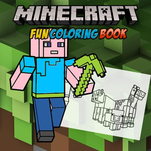 Minecraft Fun Coloring Book
