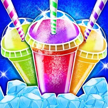 Rainbow Frozen Slushy Truck - Summer Desserts