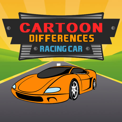 Cartoon Racing Car Differences